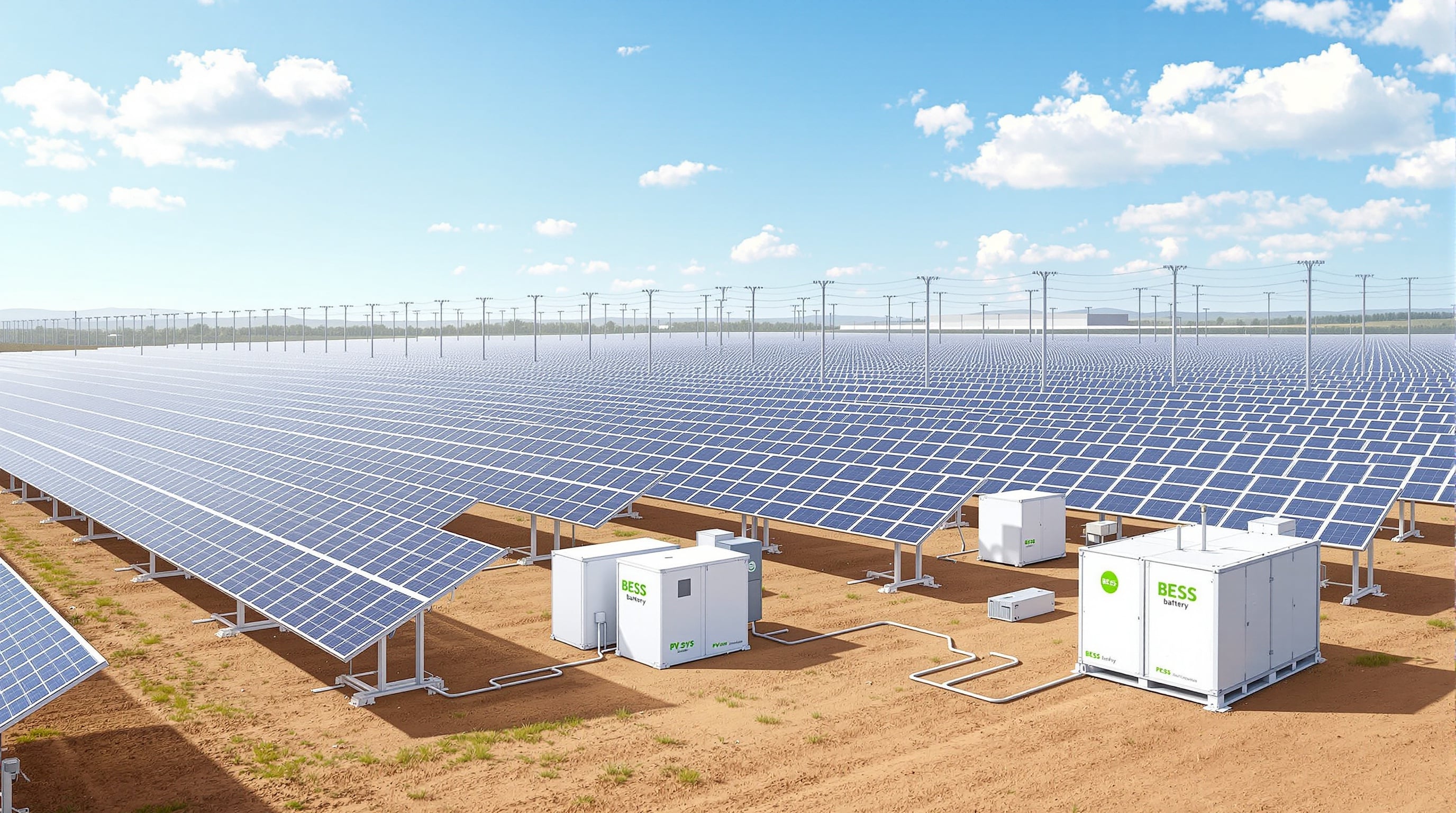 Solar Farm with BESS